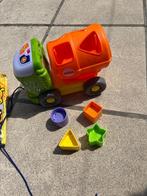 Vrachtwagen vormen Fisher Price, Ophalen, Zo goed als nieuw, Duw- of Trekspeelgoed, Met geluid