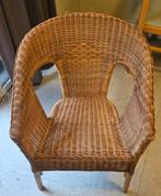 Rotan / rieten stoel, Huis en Inrichting, Stoelen, Ophalen, Gebruikt