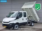 Iveco Daily 35C12 Kipper Euro6 Dubbel Cabine 3500kg trekhaak, Autos, 120 ch, 3500 kg, Tissu, Iveco