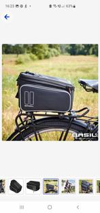Basil tas voor bagagedrager, Vélos & Vélomoteurs, Accessoires vélo | Sacoches, BASIL, Enlèvement ou Envoi, Neuf