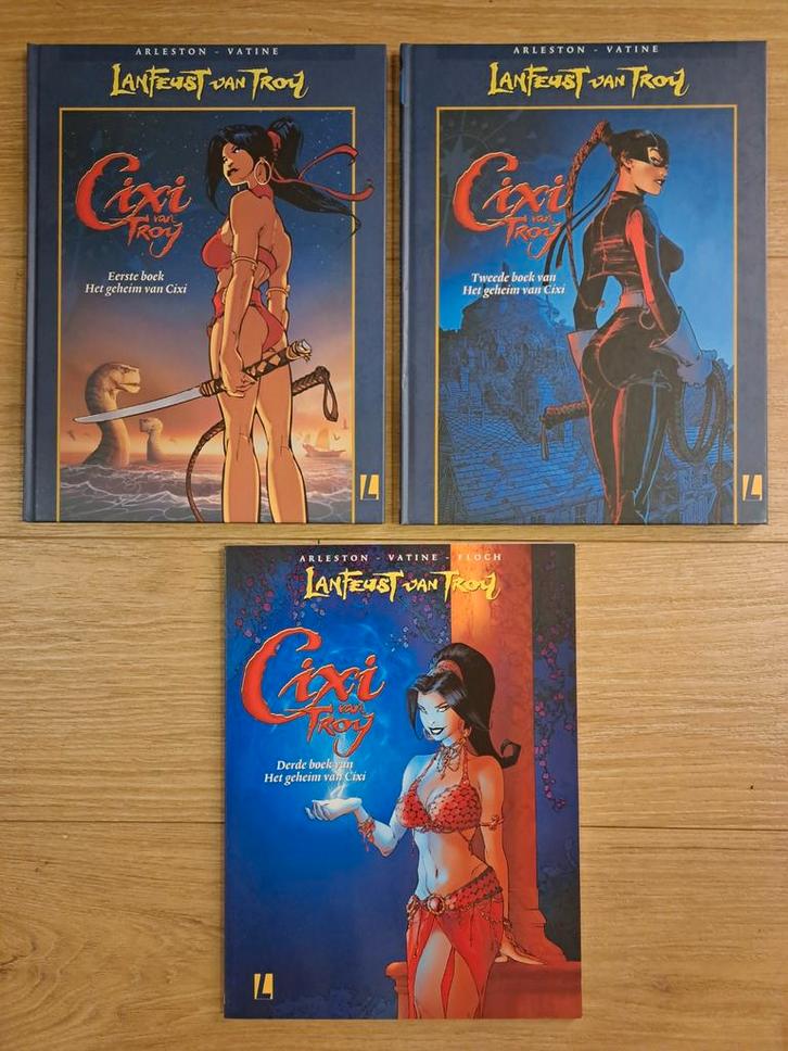 Cixi van Troy,compleet boek 1+2+3, Livres, BD, Enlèvement ou Envoi