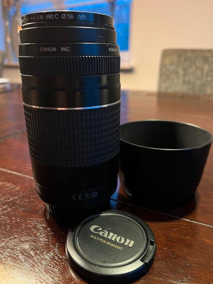 téléobjectif Canon, TV, Hi-fi & Vidéo, Photo | Lentilles & Objectifs, Comme neuf, Téléobjectif, Zoom, Enlèvement