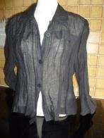 zwarte blouse, lange mouw van Rosie's, maat 46, Comme neuf, Taille 46/48 (XL) ou plus grande, Enlèvement ou Envoi