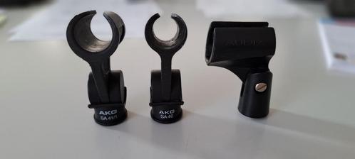 Audix microfoonclips - AKG, Muziek en Instrumenten, Microfoons, Zo goed als nieuw, Ophalen of Verzenden