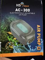 HS Aqua AC-300 Luchtpomp 2x150 l/h  NIEUW, Dieren en Toebehoren, Vissen | Aquaria en Toebehoren, Ophalen of Verzenden, Nieuw