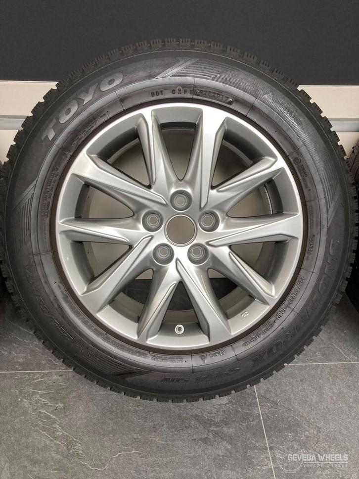 17” originele Mazda CX5 velgen + winterbanden 5x114.3 KB8M-V, Auto-onderdelen, Banden en Velgen, Banden en Velgen, Winterbanden