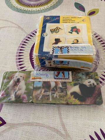 Set van 2 memory + memogames voor kinderen beschikbaar voor biedingen