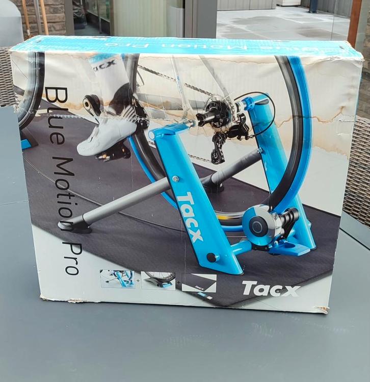Blue motion pro tacx fietstrainer, Sport en Fitness, Wielrennen, Zo goed als nieuw, Overige typen, Ophalen