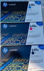 649X zwart high volume 648a cyan en magenta buitenkans!, Computers en Software, Printerbenodigdheden, Ophalen of Verzenden, Zo goed als nieuw