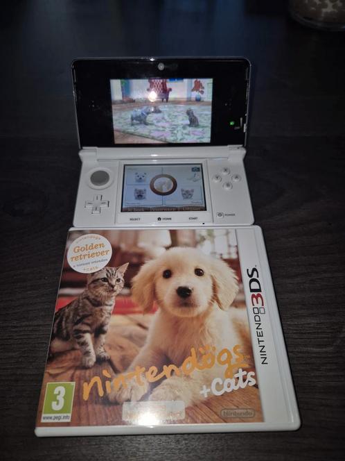 nintendogs + cats: Golden Retriever & New Friends, Games en Spelcomputers, Games | Nintendo 2DS en 3DS, Gebruikt, Simulatie, Vanaf 3 jaar