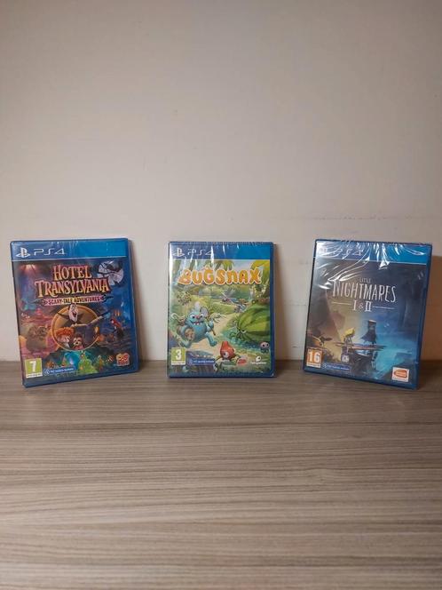 3 sealed Ps4 games, Games en Spelcomputers, Games | Sony PlayStation 4, Nieuw, Avontuur en Actie, 2 spelers, Vanaf 7 jaar, Online