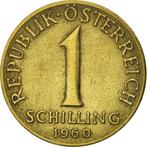 Austria 1 schilling, 1960, Postzegels en Munten, Ophalen of Verzenden, Oostenrijk, Losse munt