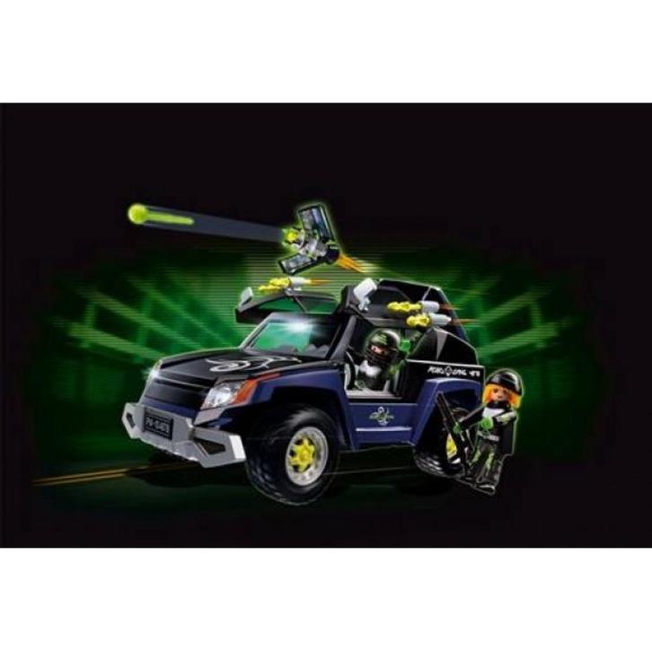 Playmobil Top Agents Robo-gangster terreinwagen – Set 4878, Kinderen en Baby's, Speelgoed | Playmobil, Zo goed als nieuw, Complete set