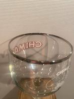CHIMAY glas met opdruk 1862-2012, Verzamelen, Ophalen of Verzenden, Zo goed als nieuw, Glas of Glazen, Overige merken