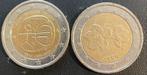 2 keer zeldzame 2 euromunt, Verzamelen, Gebruikt, Ophalen of Verzenden