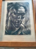 Portret werk van Marius Carion, Ophalen