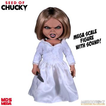 Seed of Chucky MDS Mega Scale Talking Action Figure Tiffany beschikbaar voor biedingen