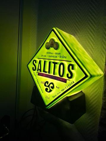 Publicité pour la bière Salitos, Enlèvement ou Envoi, Neuf, Table lumineuse ou lampe (néon)