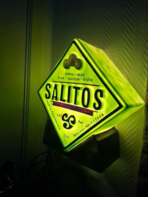 Lichtreclame Salitos bier, Verzamelen, Merken en Reclamevoorwerpen, Nieuw, Lichtbak of (neon) lamp, Ophalen of Verzenden