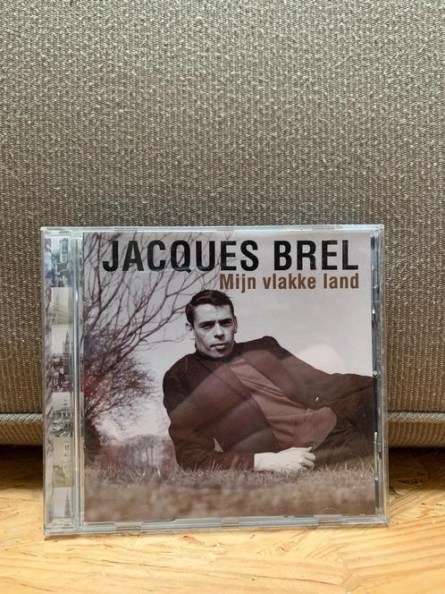 Jacques Brel – Mijn Vlakke Land, Cd's en Dvd's, Cd's | Nederlandstalig, Gebruikt, Levenslied of Smartlap, Ophalen of Verzenden