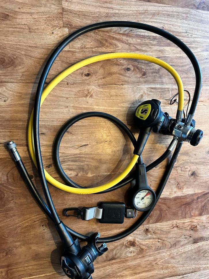 Scubapro MK17 set, Watersport en Boten, Duiken, Zo goed als nieuw, Ophalen of Verzenden
