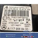 W117 X117 CLA bi xenon LED koplamp links Mercedes orange art, Gebruikt, -, Ophalen of Verzenden, -