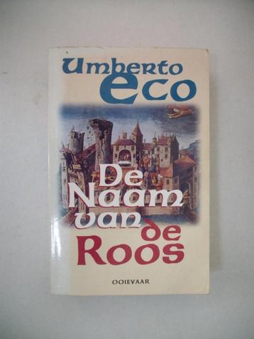 Umberto Eco : De naam van de roos & Naschrift beschikbaar voor biedingen