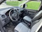 VW Caddy 1.6 TDI 2012 EURO 5 130000km TREKHAAK, Autos, Camionnettes & Utilitaires, 55 kW, 1598 cm³, Achat, 2 places