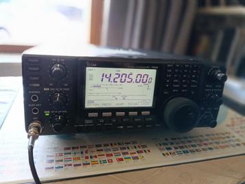 Icom IC-7410 HF/50 Mhz Transceiver, Ophalen of Verzenden, Gebruikt, Zender en Ontvanger