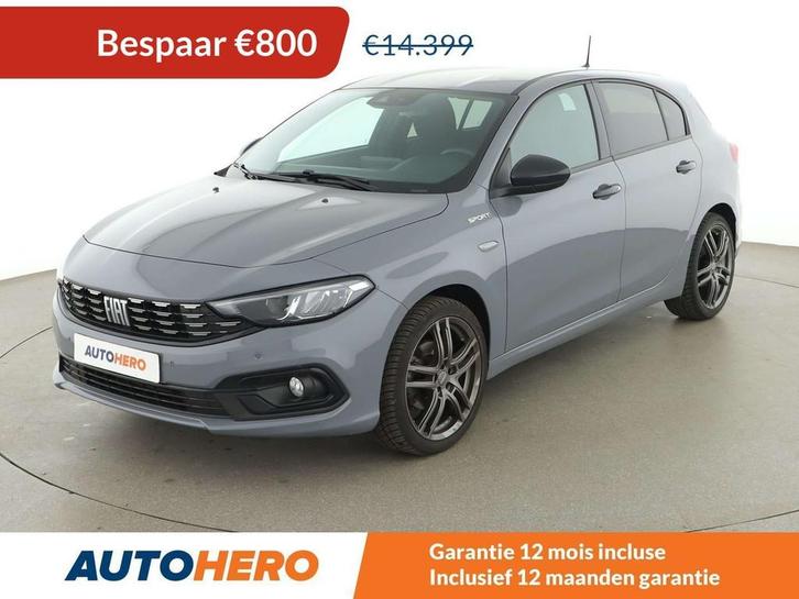 Fiat Tipo 1.0 City Sport (bj 2021), Auto's, Fiat, Te koop, Tipo, ABS, Achteruitrijcamera, Airbags, Airconditioning, Android Auto