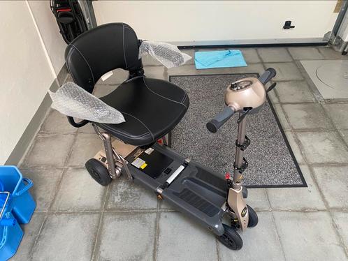Opvouwbare scootmobiel Van Os Excel Yoga – zo goed als nieuw, Fietsen en Brommers, Overige Fietsen en Brommers, Zo goed als nieuw