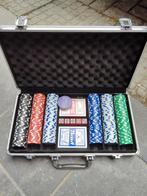 Pokerset compleet met koffer, Ophalen, Zo goed als nieuw