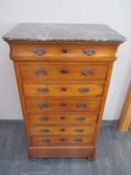 Antieke "chifonnière" - 8 lades ! - prachtige patina !, Enlèvement, Utilisé, Design antiek