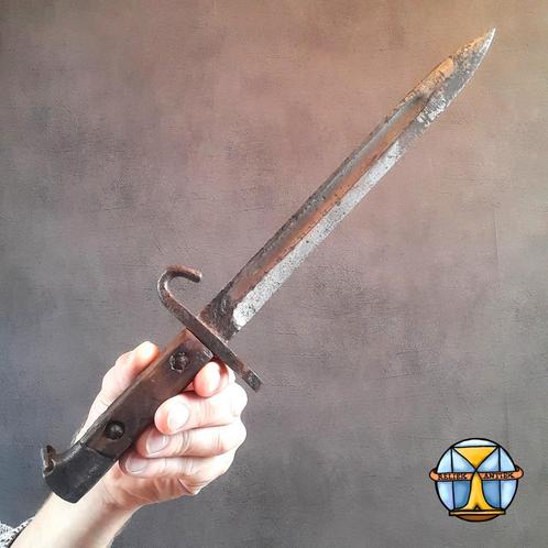 Couteau à baïonnette autrichien antique / poignard (sous-off, Collections, Objets militaires | Général, Enlèvement ou Envoi