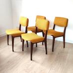 Set van 4 vintage Mim Roma stoelen - Ico en Luisa Parisi, Gebruikt, Stof, Ophalen