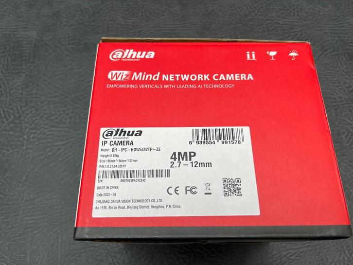 Dahua IPC-5442 TP, TV, Hi-fi & Vidéo, Caméras de surveillance, Comme neuf, Caméra extérieure, Enlèvement ou Envoi