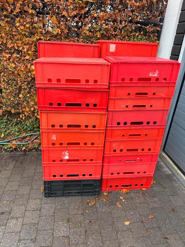 Stapelbakken E2, Doe-het-zelf en Bouw, Kratten en Dozen, Zo goed als nieuw, Ophalen