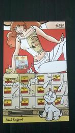 Grote Postkaart Franka, Gelezen, Eén stripboek, Ophalen of Verzenden, Henk Kuijpers