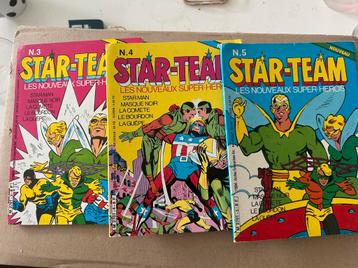 Lot de vieilles BD (tintin, starteam,…), Livres, Plusieurs BD, Enlèvement ou Envoi, Utilisé, HERGE