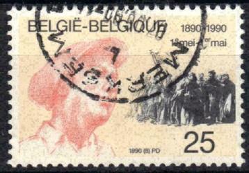 Belgie 1990 - Yvert/OBP 2366 - Dag van de Arbeid (ST) beschikbaar voor biedingen