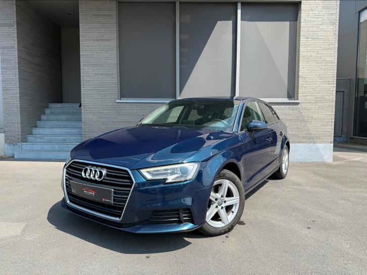 Audi A3 / 2018 / BTW WAGEN, Auto's, Audi, Bedrijf, Te koop, A3, Benzine, Euro 6, 5 deurs, Handgeschakeld, Blauw, Zwart, Stof, Dealer onderhouden