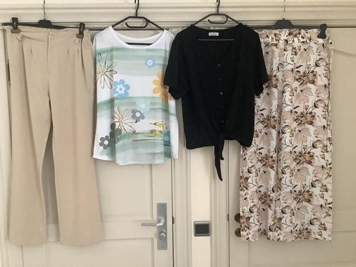 2 broeken + 2 bloesjes samen voor 10 euro, Kleding | Dames, Blouses en Tunieken, Zo goed als nieuw, Maat 38/40 (M), Ophalen