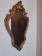 Miroir baroque ancien., Enlèvement ou Envoi, Autres formes, Moins de 50 cm, Moins de 100 cm