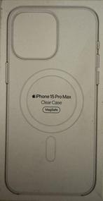 Iphone 15 Pro Max clear case MagSafe, Comme neuf, Façade ou Cover, Enlèvement ou Envoi