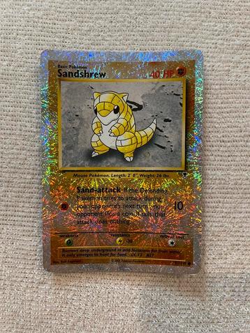 Sandshrew legendary collection, Enlèvement ou Envoi, Utilisé, Cartes en vrac, Foil