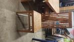 Table et chaises en teck, Maison & Meubles, Comme neuf, Rectangulaire, Teck, 50 à 100 cm