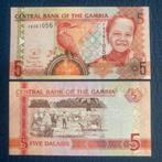 Gambia - 5 Dalasis 2013 - Pick 25c - UNC, Timbres & Monnaies, Billets de banque | Afrique, Enlèvement ou Envoi, Billets en vrac