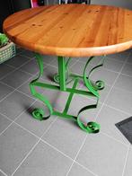 Stevige ronde tuin/terrastafel., Tuin en Terras, Ophalen