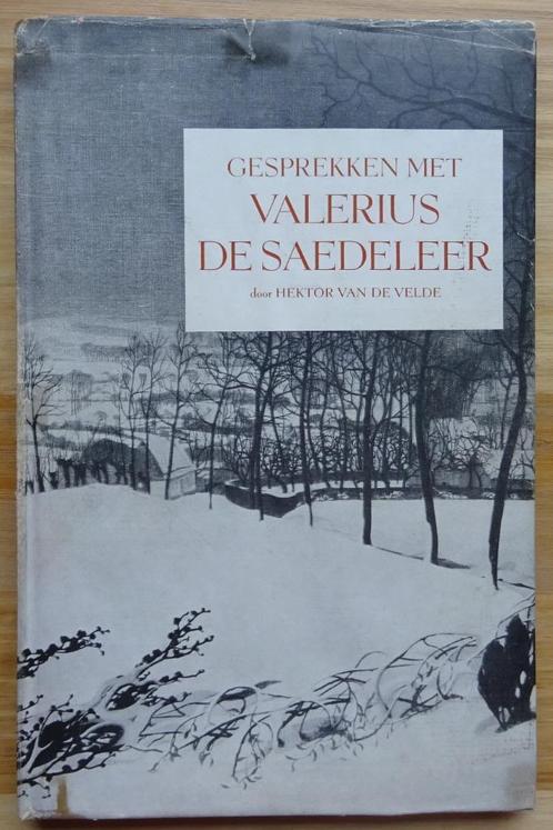 gesprekken met De Saedeleer door Hektor Van de Velde 1943, Boeken, Kunst en Cultuur | Beeldend, Gelezen, Schilder- en Tekenkunst