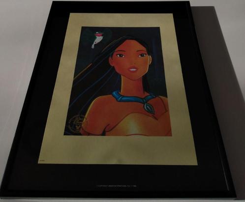Walt Disney Studios - Originele Litho Pocahontas - 1995/1996, Verzamelen, Disney, Zo goed als nieuw, Overige typen, Pocahontas of Kl. Zeemeermin